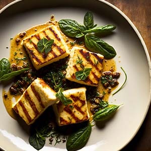 Portion of Halloumi Cheese 6 Pcs